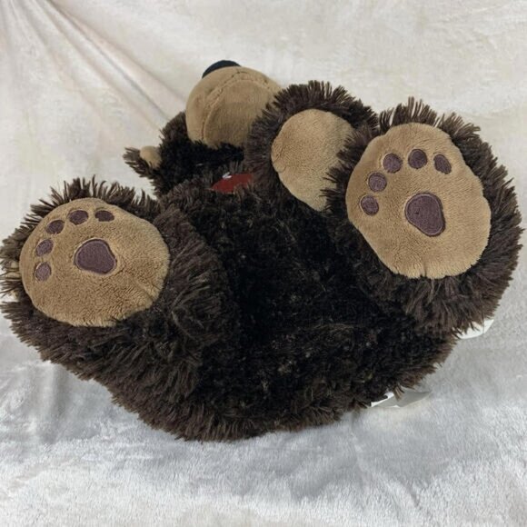 Collectors Choice Huggable Teddy Bear Plush 14Dark Brown Stuffed Animal Toy - Picture 6 of 10